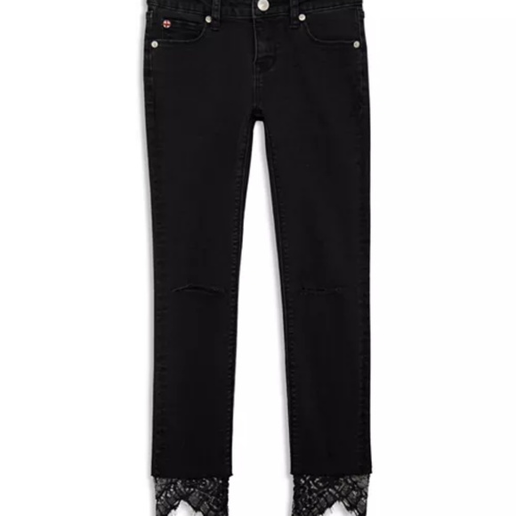 Hudson Kids lace Crop Ankle Skinny Big Girl A2 - Picture 1 of 7